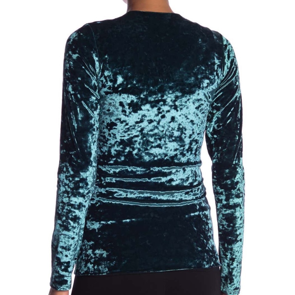 NEW Petit Pois Velour Zip Front Jacket - Picture 4 of 5
